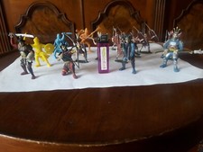 soldatini medievali 4 samurai SIMBA + 7 dipinti a mano + 3 china tot. 14 pezzi