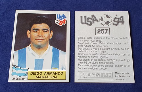 Panini world cup 1994 - world,