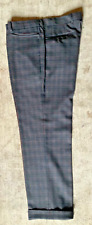 PESERICO pantalone uomo lana scozzese , tg. 50 , nuovi