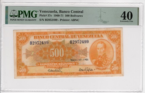 Venezuela 500 bolivares - bolivares, 1966