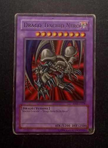 Drago teschio nero - yu-gi-oh, |