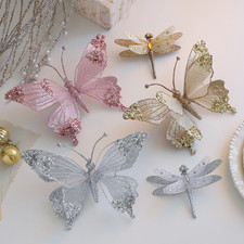 Clip Decorativa con Farfalla