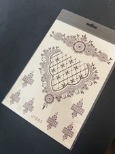 Adesivo tatuaggio hennè