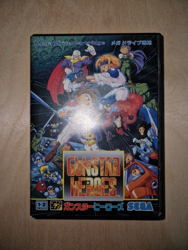 Gunstar heroes sega mega - heroes,