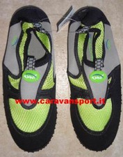 SCARPE DA SPIAGGIA MARE WAVI PISCINA SCOGLIO BARCA SHOES ACQUA ANTISCIVOLO