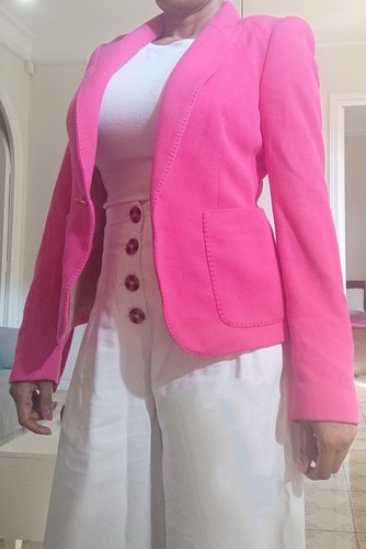 Blazer zara rosa xs - zara, rosa.
