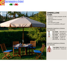 OMBRELLONE DA GIARDINO Ø3 2x3
