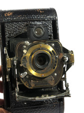 PRL) KODAK NO. 1 FOLDING POCKET AUTOMATIC FILM CAMERA ANALOGICA SOFFIETTO PHOTO