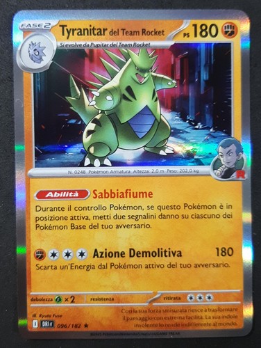 Tyranitar del team rocket dri - del,