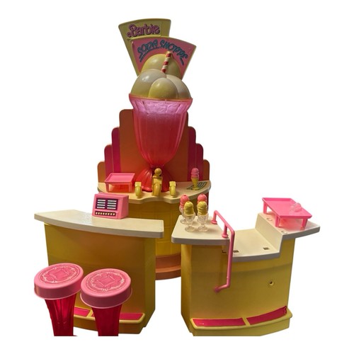 Barbie soda shoppe mattel - soda, 1988
