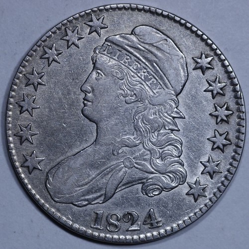 Mezzo dollaro 1824 - , con