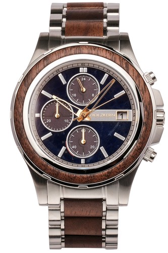 Holzkern cronografo uomo solar - uomo,
