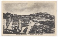 Minervino Murge - Panorama da levante - Spedita all'anarchico Pio Turroni Cesena