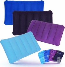 4pcs Cuscini Gonfiabili per Viaggio Cuscini Gonfiabili Morbido 47x35cm