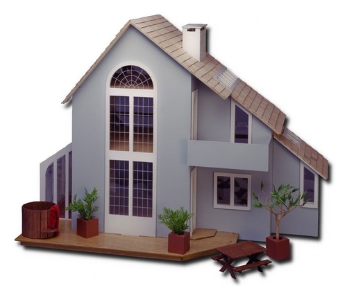 Brookwood dollhouse kit - dollhouse, di