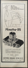 Minolta camera advertising - minolta,