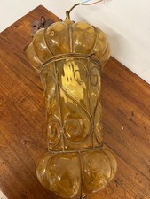 Antica lanterna in vetro