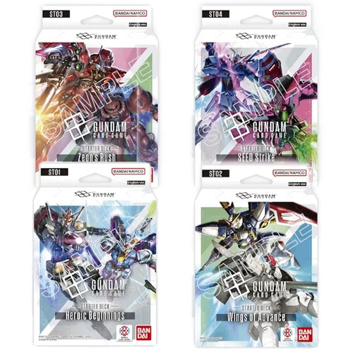 Gundam card game starter - gundam,