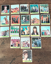 Figurine Cantanti Panini 1969 Lotto 18 figurine con rarità Doors Bisonti Beat