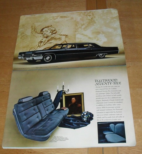 Brochure cadillac 1969 calais - brochure,