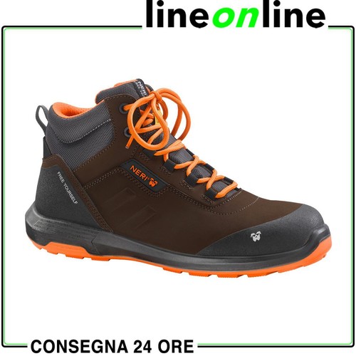 Scarpe lavoro alte neri - da,