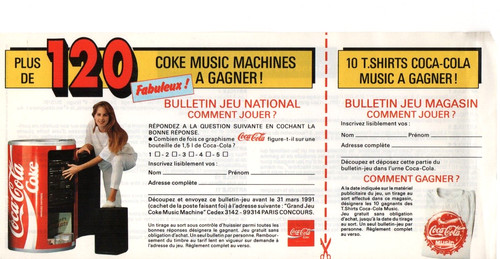Coca cola vintage 1991 - coca-cola,
