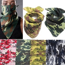 Bandane biker mimetiche militari unisex cotone esercito mimetiche uomo hiphop copricapo