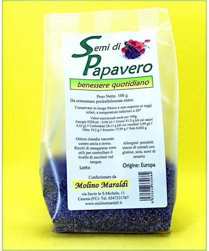 Semi papavero 100gr - di,