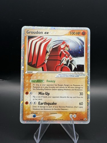 Pokemon groudon 038 tin - pokemon, ex