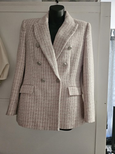Giacca blazer doppiopetto - giacca,