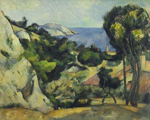 Paul zanne estaque art - l,