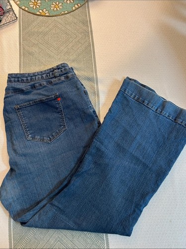 Jeans svasati blu scuro - , denim