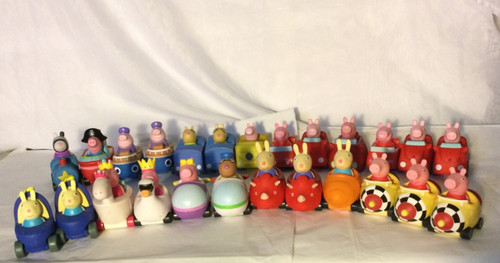 Peppa pig friends vehicles - peppa,