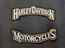 TOPPE PATCHES RICAMATE LOGO PER GIILET GIUBBOTTO HARLEY DAVIDSON 
