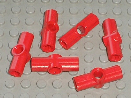 Lego technic red - 6x,