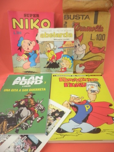 Lotto fumetti comici - lotto, busta
