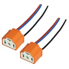 2x Connettore H4 Attacco Base