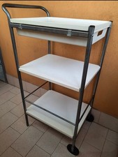 Carrello da cucina Ikea, Portatutto a 3 Ripiani Con Cassetto 