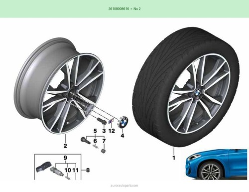 Bmw cerchio lega - bmw,