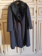 Cappotto Donna Lana Grigio Con