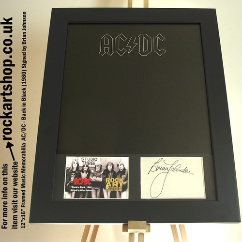 Signed brian johnson - signed,