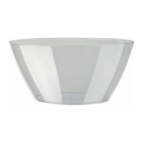 Vaso ovale trasparente 25cm - ovale,