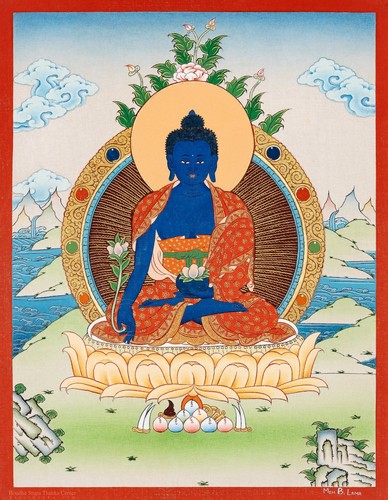 Buddha medicina tibetana opera