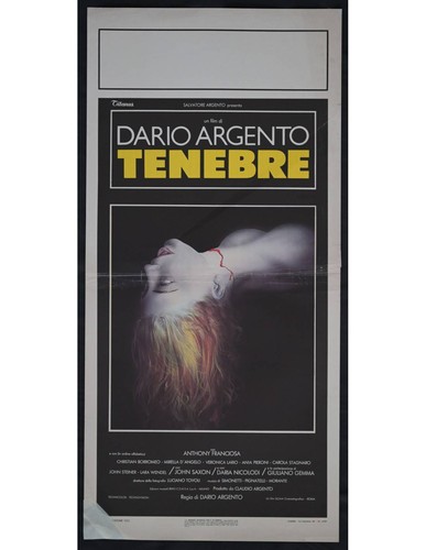 Locandina tenebre dario - locandina,