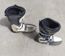 Stivali Cross Enduro ACERBIS Usato Pochissimo  Blu Grigio Tg 43