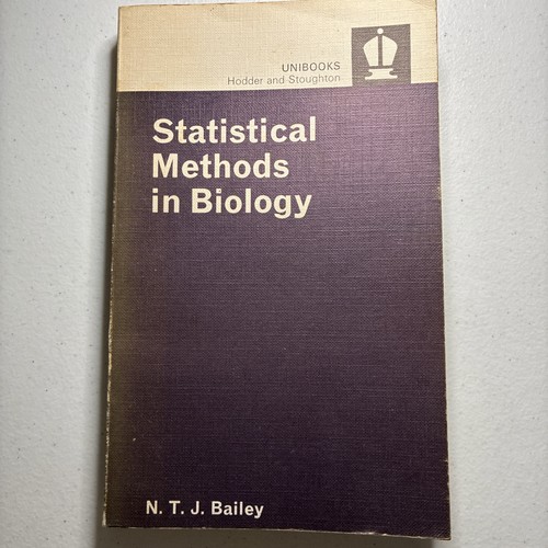 Statistical methods biology - methods, in