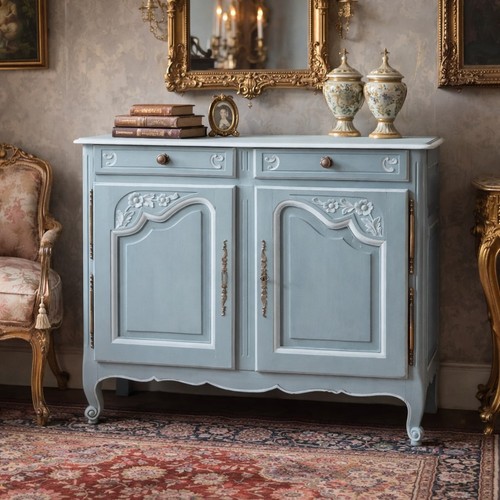 Credenza antica stile rococò - credenza,