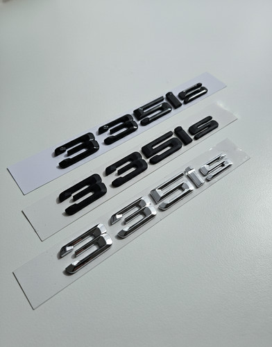 Emblema 335is nero
