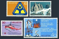 Svizzera 551-554,MNH. Mi