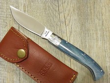 KNIFE COLTELLO 20,5 CM SARDEGNA SARDO ARBURESA ARBUS MANICO IN OSSO colorato